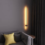 Ray Minimalista LED Applique da Interni Nero