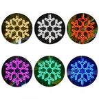 Luce a Led Impermeabile a Fiocco di Neve per Natale