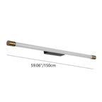 Lampada da parete a LED in alluminio PC con tubo sottile, moderna e minimalista, per il soggiorno