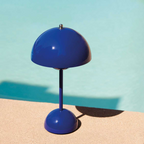 Lampada da Tavolo Retro a Forma di Fungo