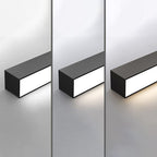 Arisha Design Lineare Moderno LED Plafoniere Economico Metallo Nero