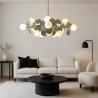 Lampadario in Vetro Moderno a Sfere Ronde