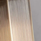 Lampada da Parete Esterno Moderna Rectangolare in Metallo Ray, Nera