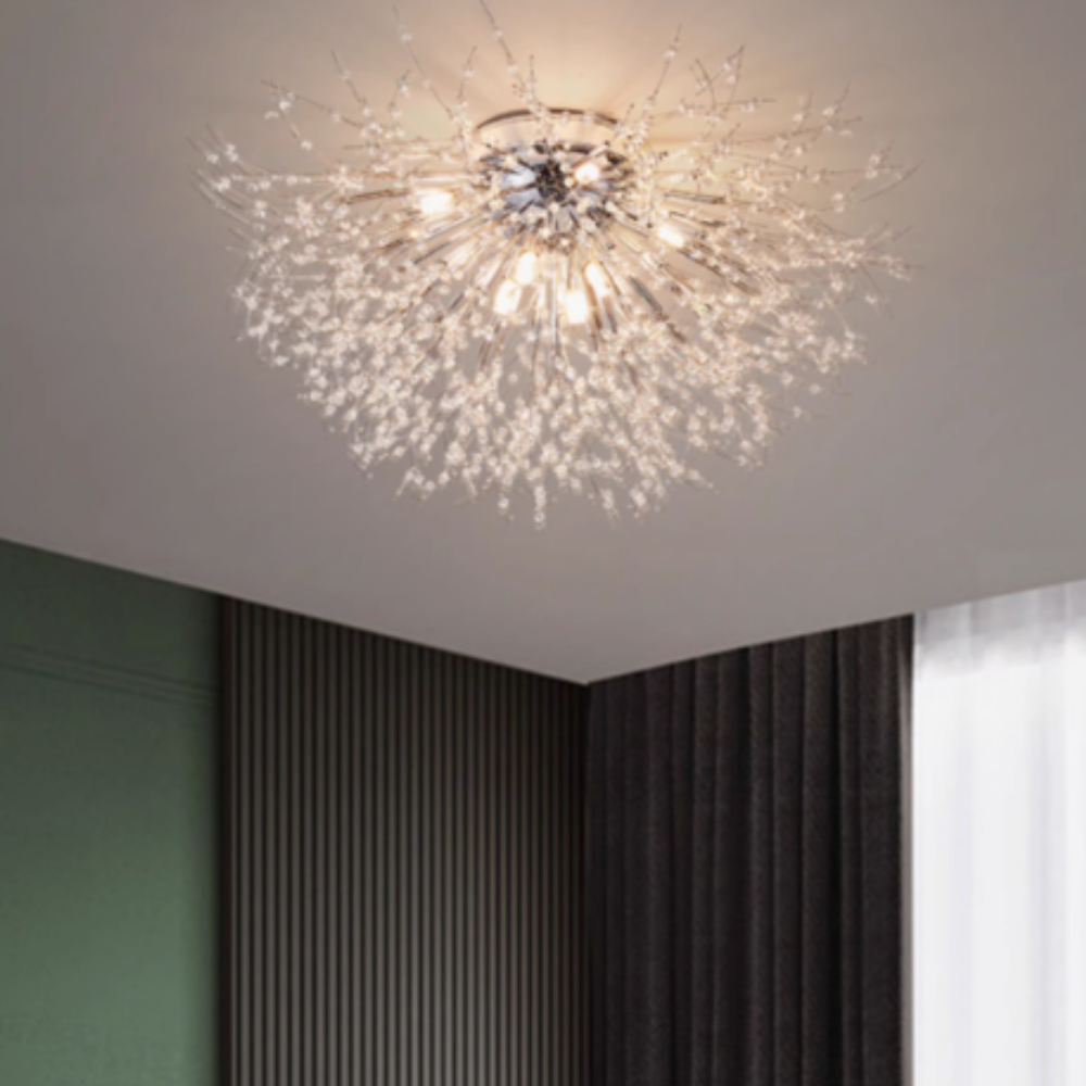 Lampada a Sospensione Vintage Kalia Fuoco Dandelion