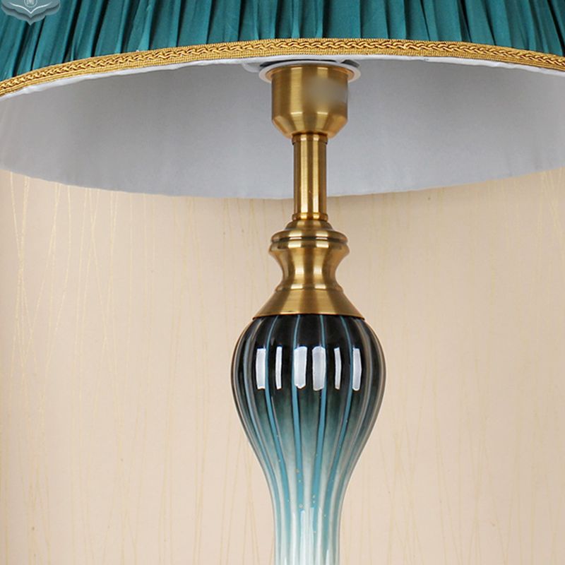 Lampade da Terra Tiffany Moderni LED Metallo Tessuto Soggiorno/Camera da Letto
