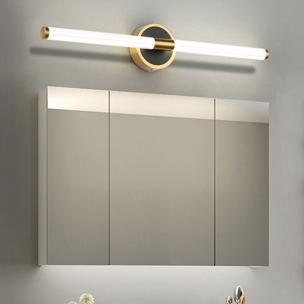 Lampada da Parete Frontale con Specchio Lineare Designer Arisha