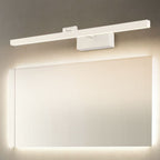 Arisha Specchio LED Rotabile Lampada da Parete Vanity, Metallo, Bagno