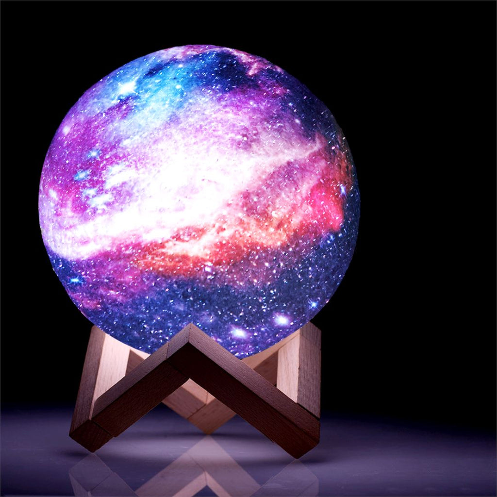 Asteria | Lampada 3D Wireless a Forma di Luna