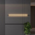 Lampada da Parete LED Nera Slim Moderna Liora