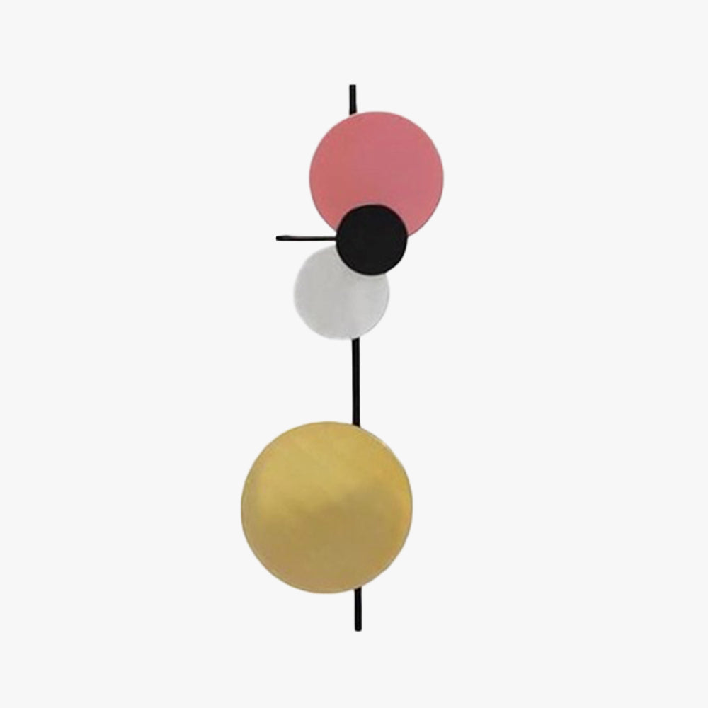 Arisha Moderna LED Applique S/L Rosa/Rosso/Verde/Blu Metallo Studio
