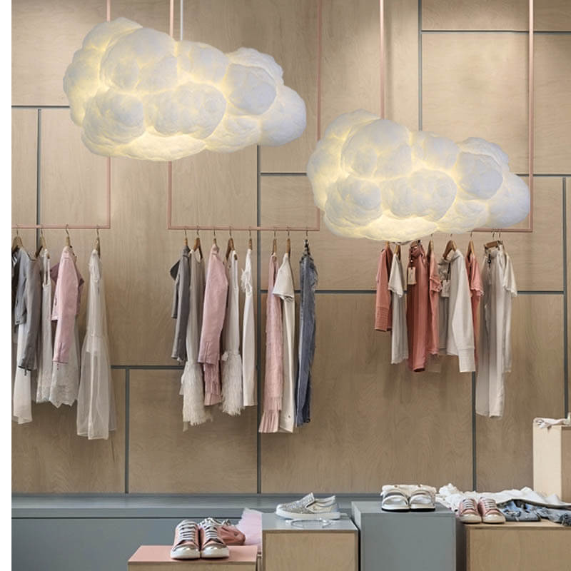 Lampadario LED a Sospensione 1 Luce Floating Cloud