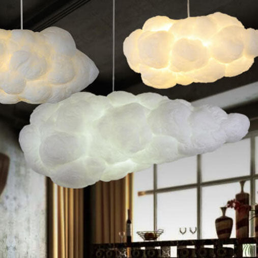 Lampadario LED a Sospensione 1 Luce Floating Cloud