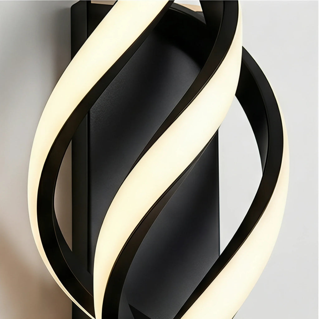 Moderna Lampada da Parete Creativa a Spirale