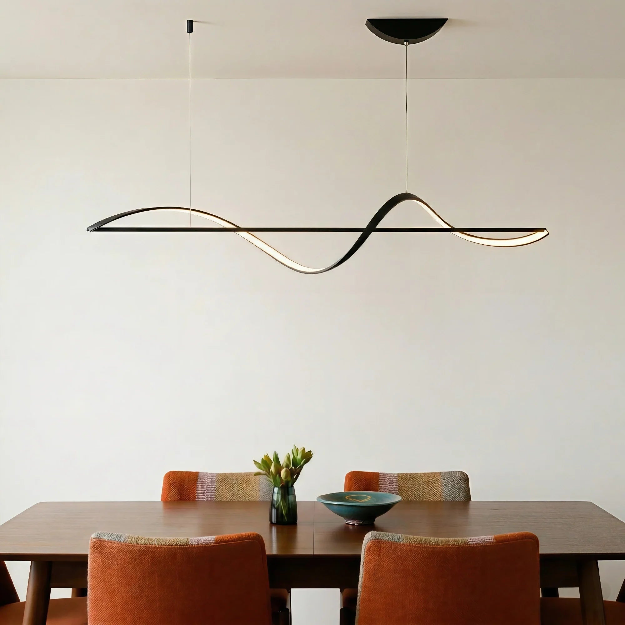 Moderna Creativa Italiana Semplice Linee Lampada a Sospensione per Ristorante