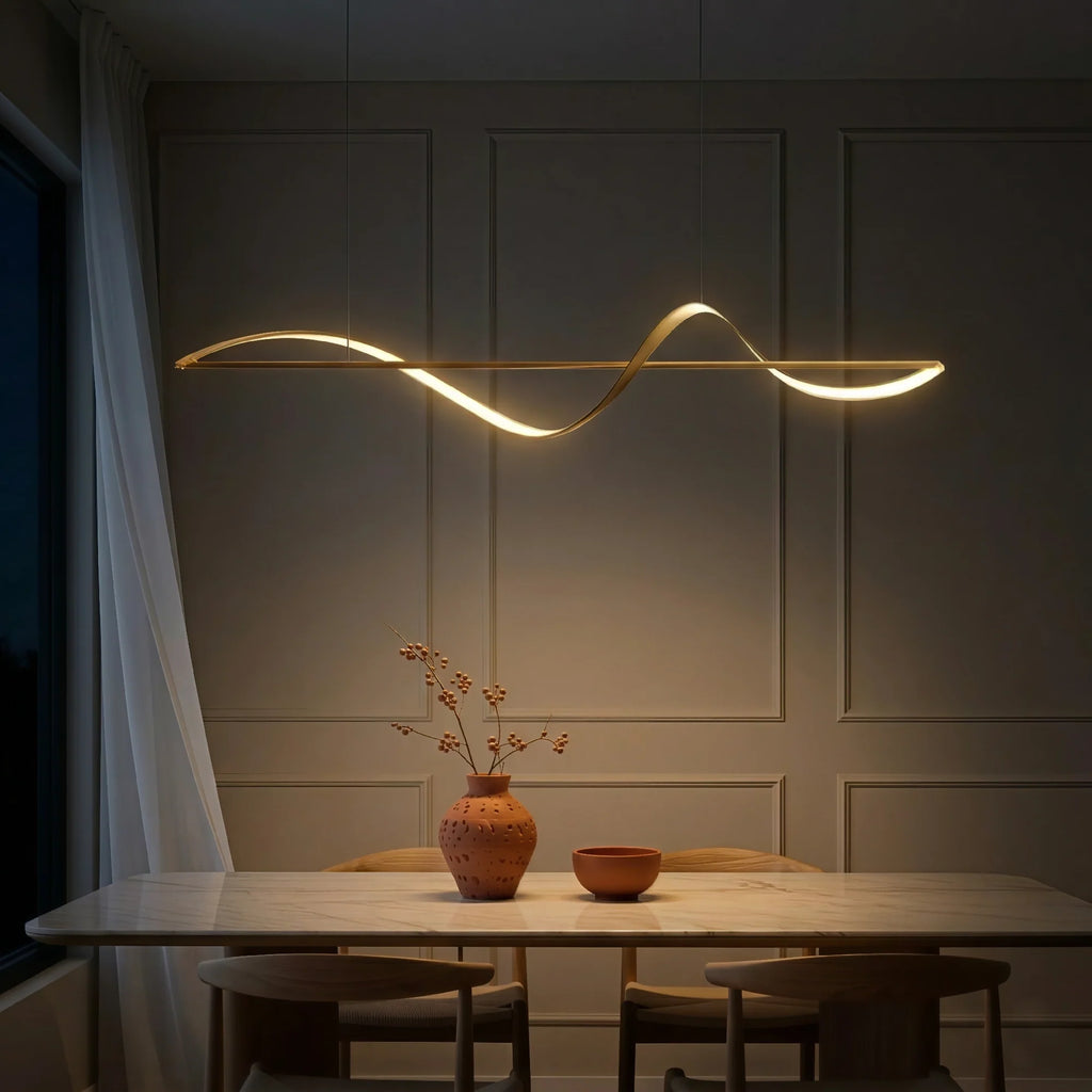 Moderna Creativa Italiana Semplice Linee Lampada a Sospensione per Ristorante