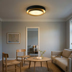 Moderna Luce da Soffitto Rotonda Doppia