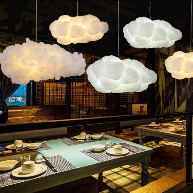 Lampadario LED a Sospensione 1 Luce Floating Cloud