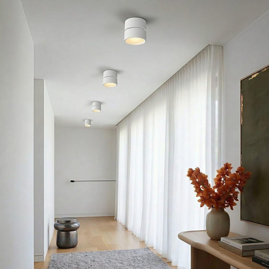 Lampada da soffitto rotante 360 regolabile