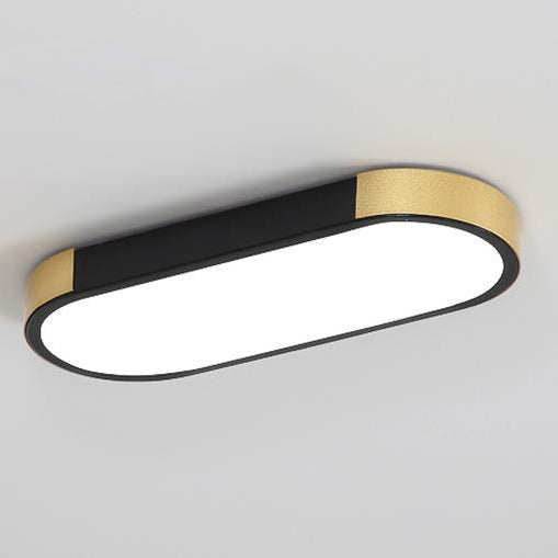 Moderna Lampada da Soffitto LED Flush Mount Rettangolare Minimalista