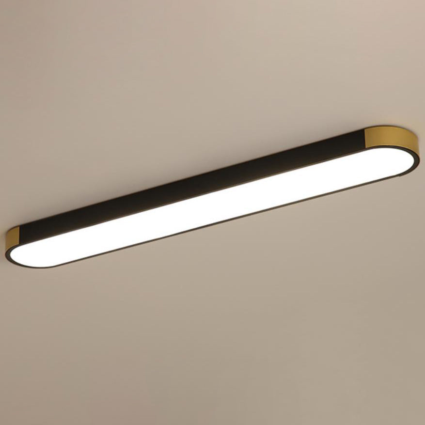 Moderna Lampada da Soffitto LED Flush Mount Rettangolare Minimalista