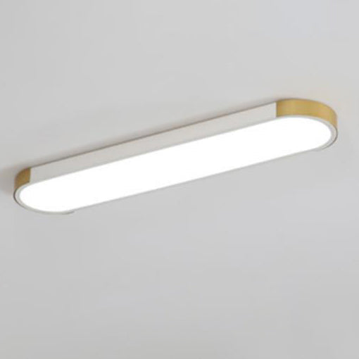 Moderna Lampada da Soffitto LED Flush Mount Rettangolare Minimalista