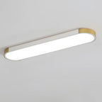 Moderna Lampada da Soffitto LED Flush Mount Rettangolare Minimalista