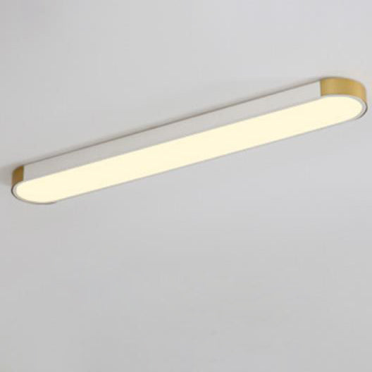 Moderna Lampada da Soffitto LED Flush Mount Rettangolare Minimalista