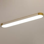 Moderna Lampada da Soffitto LED Flush Mount Rettangolare Minimalista