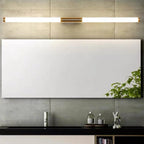 Lampada da Parete Lineare Minimalista Moren in Metallo, Oro