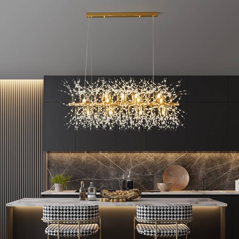 Lampada a Sospensione Vintage Kalia Fuoco Dandelion