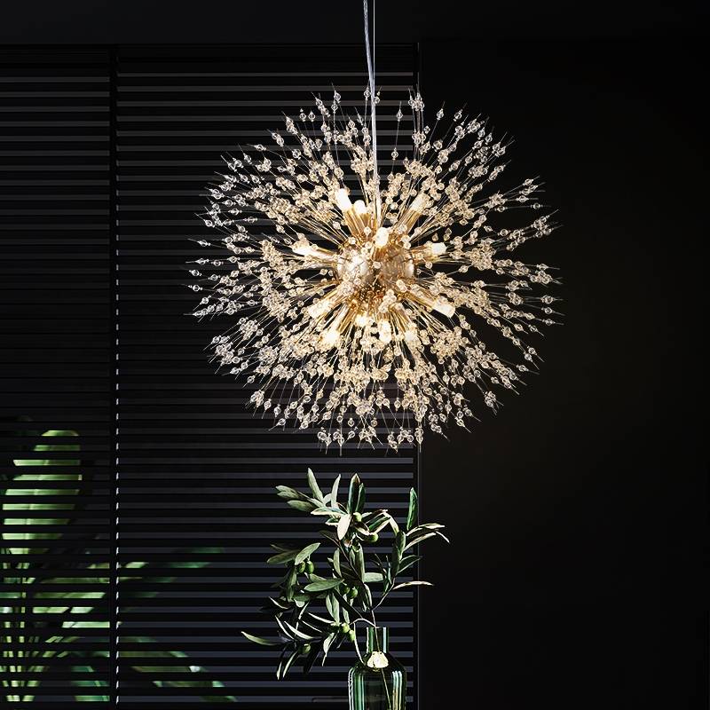 Lampada a Sospensione Vintage Kalia Fuoco Dandelion