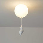 Lampada da soffitto / sospensione a forma di orso con palloncino