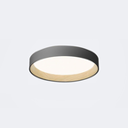 Arisha Moderne LED Plafoniere Metallo Bianca/Grigia/Nera Rotonda