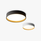 Arisha Moderne LED Plafoniere Metallo Bianca/Grigia/Nera Rotonda