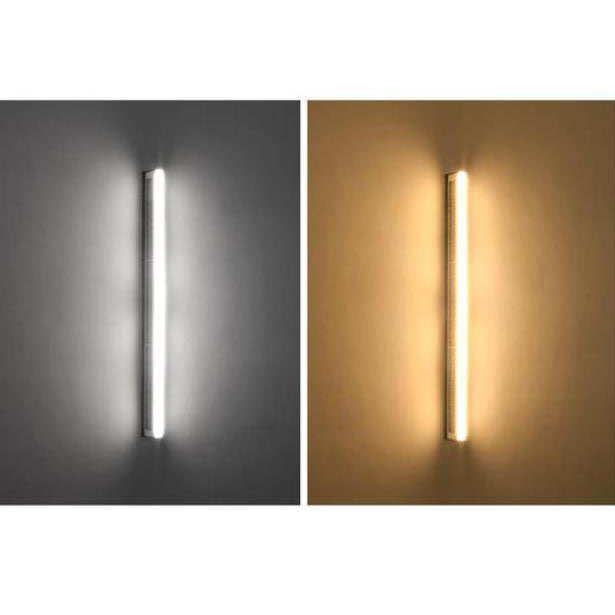 Moderna Lampada da Parete da Giardino Esterna a LED Solare Impermeabile in Acrilico