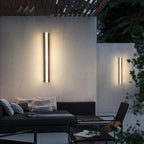 Moderna Lampada da Parete da Giardino Esterna a LED Solare Impermeabile in Acrilico