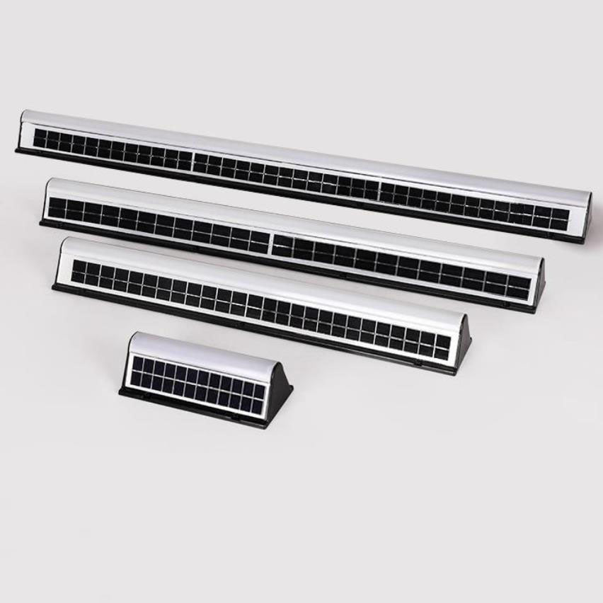 Moderna Lampada da Parete da Giardino Esterna a LED Solare Impermeabile in Acrilico