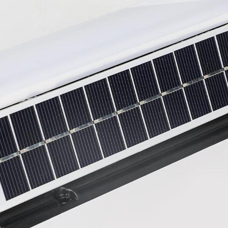 Moderna Lampada da Parete da Giardino Esterna a LED Solare Impermeabile in Acrilico