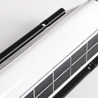 Moderna Lampada da Parete da Giardino Esterna a LED Solare Impermeabile in Acrilico