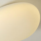 Lampadario a soffitto LED con paralume in PE a ciottoli minimalista nordico