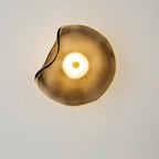 Lampada da Parete LED Rotonda in Vetro Minimalista Moderna Nordic
