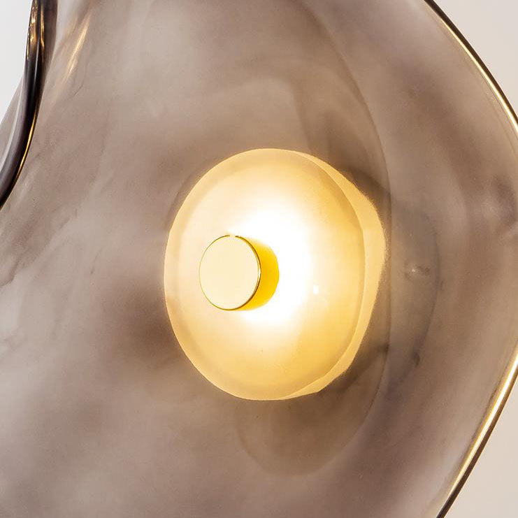 Lampada da Parete LED Rotonda in Vetro Minimalista Moderna Nordic