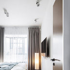 Moderna Lampada da Soffitto a Cilindro Minimalista in Alluminio LED con Angolo Regolabile per Soggiorno