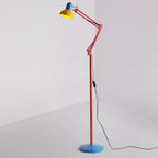 Lampada da Terra a Mezza Cerchio in Ferro 1 Luce Moderno Semplice per Camera da Letto