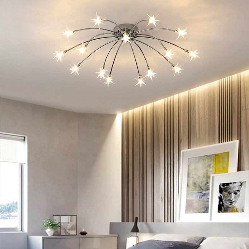 Arisha Art Deco Starry Lampada da Soffitto a Incasso