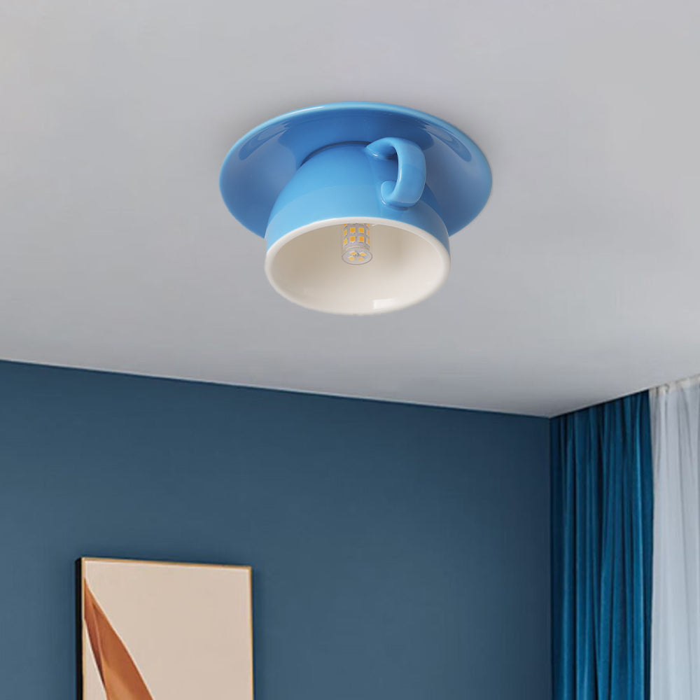 Aria Moderno Tazze da Caffè in Ceramica Illuminazione da Soffitto