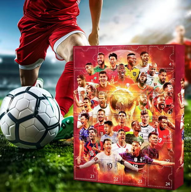 Calendario dell'Avvento FamilieJoy 2025 | Sorprese esaudite per tutti con Stitch, Calcio, Puzzle & Cristalli