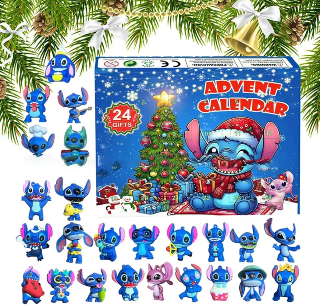 Calendario dell'Avvento FamilieJoy 2025 | Sorprese esaudite per tutti con Stitch, Calcio, Puzzle & Cristalli