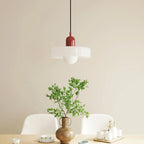 Glarefusion Moderno Lampadario in Vetro LED Stile Bauhaus