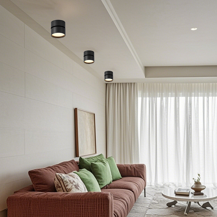 Lampada da soffitto rotante 360 regolabile